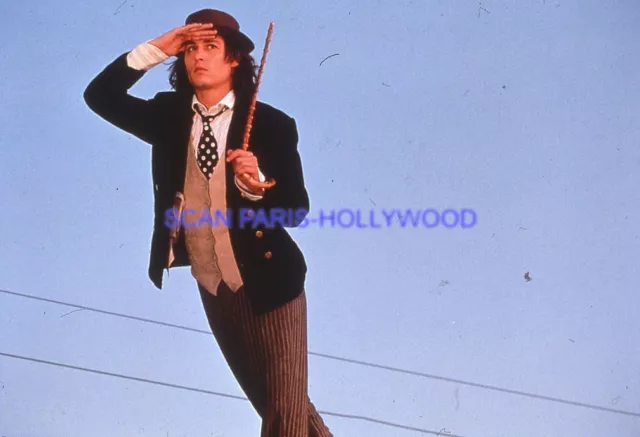 Johnny Depp 80S 10 Diapositives De Presse 10 Vintage Slides Lot #1