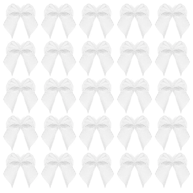100 Pcs Birthdays Accessories Girl Hair Bows Black Bows Hair Accessories 2