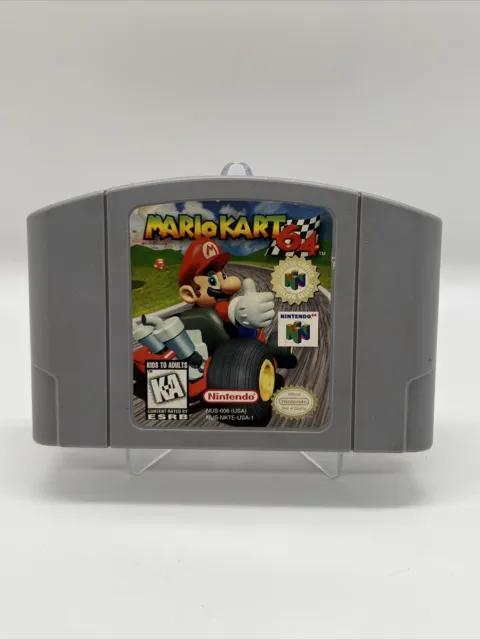 MARIO KART 64 Players Choice Nintendo 64 N64 Authentic Game Cart only ...