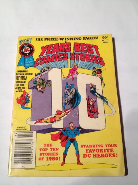 Best of DC blue ribbon digest #  11 year's best comics stories