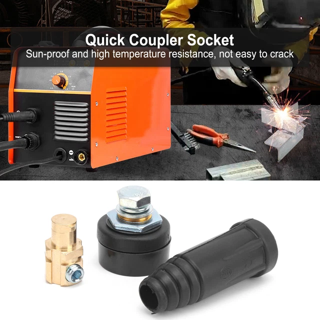 Quick Coupler Socket Plug Welding Cable Connector Hardware Power Tools DKJ35-50✈