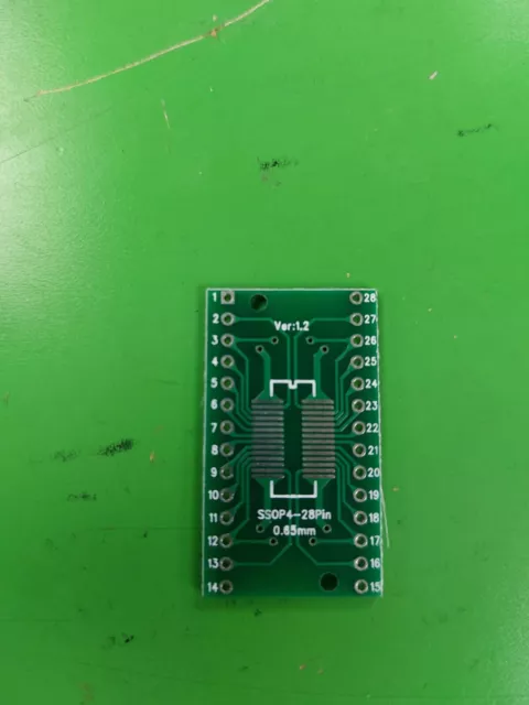 Convertidor de placa de PCB adaptador TQFP/SOP20pin/Sop24pin