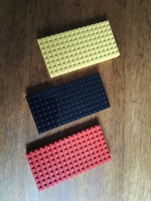 Lego  System , Zubehör , Ersatzteil , Dicke Bauplatte  8 X 16