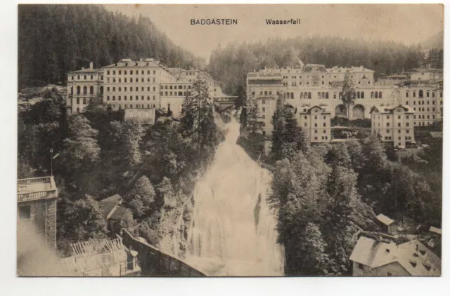 AUTRICHE - Austria - Österreich - Old Postcard - BAD GASTEIN Wasserfall