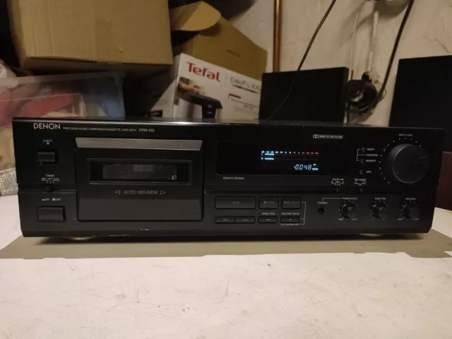 DENON Stereo Cassetten Tape Deck DRM-555