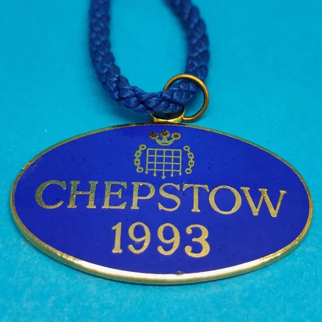 Chepstow Horse Racing Members Badge - 1993