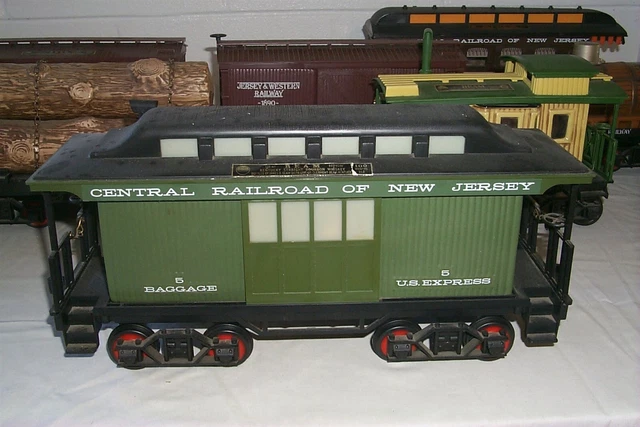 Baggage Train Car Jim Beam Regal China Decanter Bottle 1981 W/Box Empty