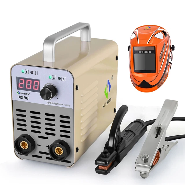 2 IN1 TIG ARC Welder 110V/220V  200A IGBT Inverter ARC Rod Stick Welding Machine