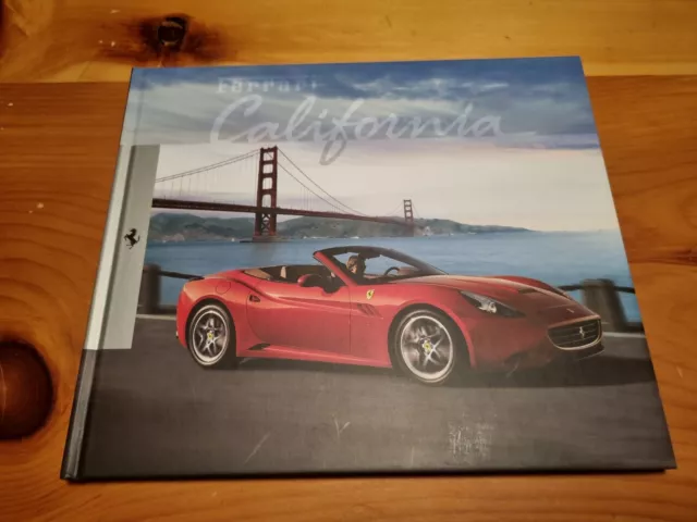 FERRARI California Hardback Sales Brochure