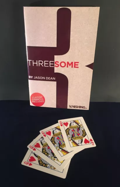 Jason Dean's THREESOME w/ booklet of effects from J.K. Hartman, John Born, Karr