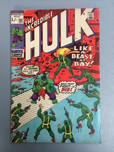 The Incredible Hulk #132 / Marvel, Oct 1970