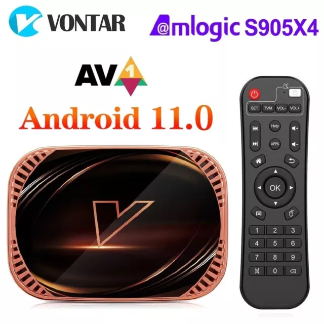Smart TV Box Android 11 128G 32GB Wifi Media Player TVBOX 4K 1000M Set Top Box