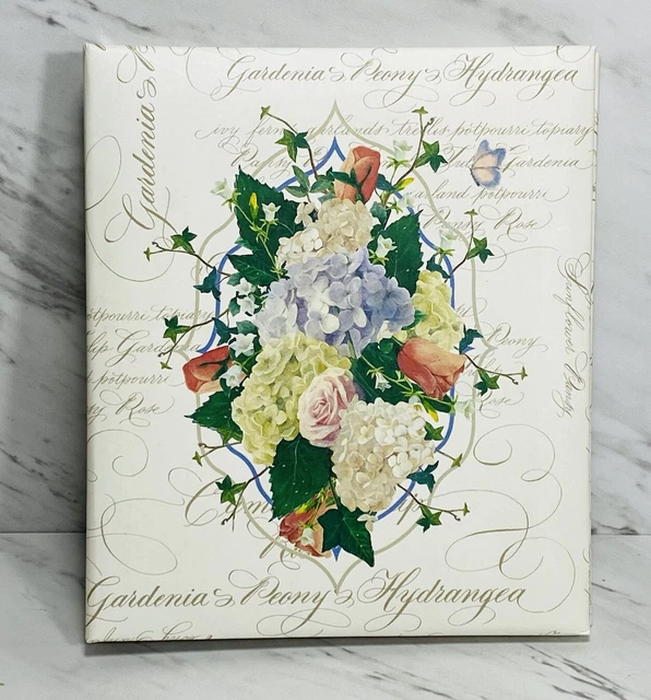 Vintage Lady Jayne Ltd Address Notebook Flowers Print 7”x6”