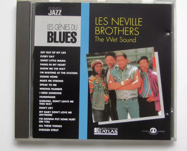 Les Neville Brothers . The Wet Sound . Les Génies Du Blues . Cd