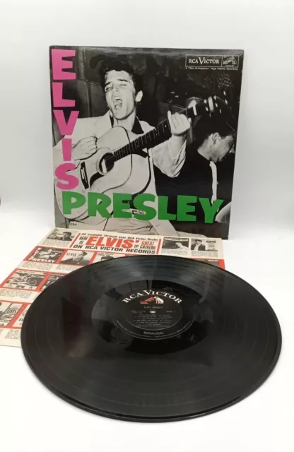 Elvis Presley LP ~ Self Titled Debut ~ RCA Victor LPM 1254 MONAURAL