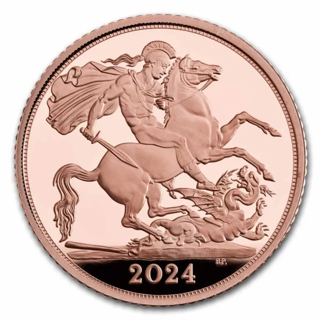 2024 Great Britain Gold Half Sovereign Proof Coin