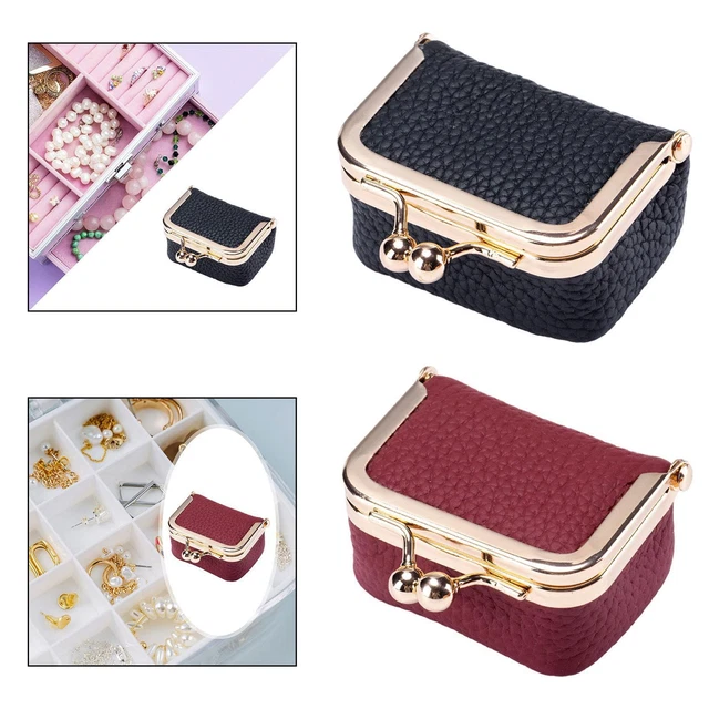 Coffret-cadeau organisateur de voyage de luxe | Cuir noir et toile | En