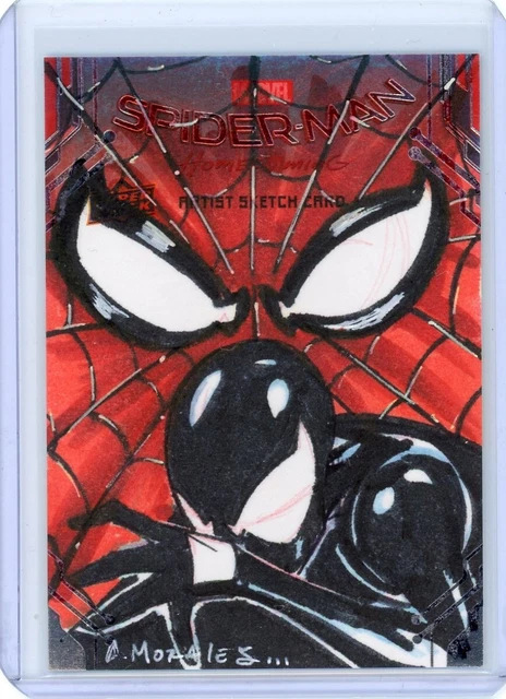 2017 UD Upper Deck Spider-Man Homecoming 1/1 Sketch Albert Morales Venom JS