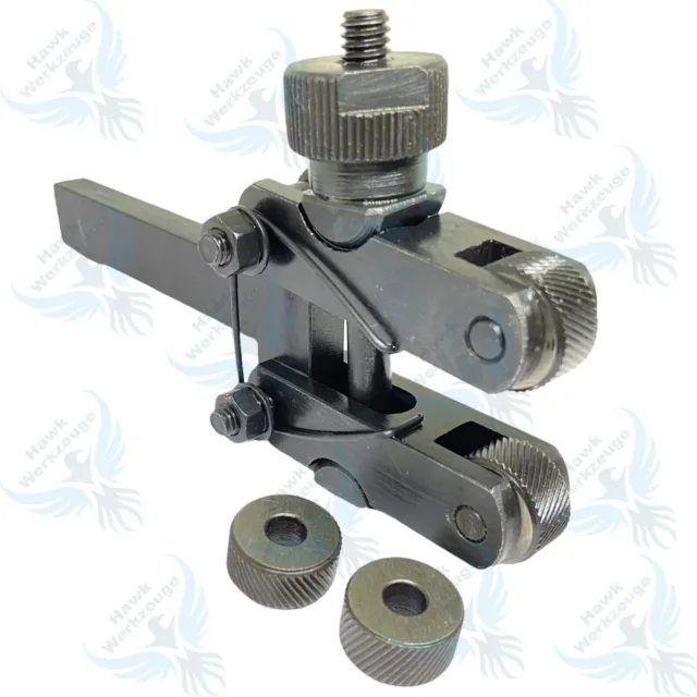 Spring Loaded Clamp Type Knurling Tool 2" Capacity for Lathes+ 2 Spare Knurls