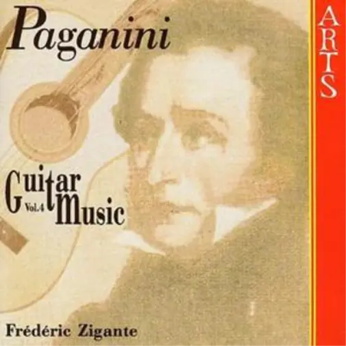 Nicolo Paganini Music for Guitar Vol. 4 (Zigante) (CD) Album