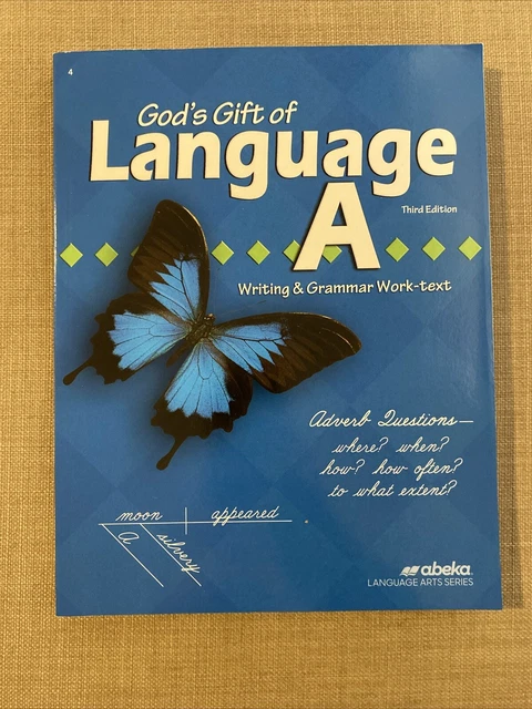 #8 ABEKA LANGUAGE A Work Text Third Edition Like New, £17.02 - PicClick UK