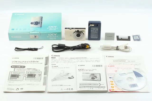 [Near MINT in Box] Canon IXY DIGITAL 20 IS Camera White 3x IS 8.0MP From JAPAN 2