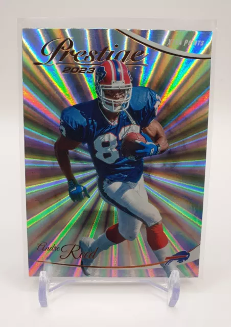 2023 Panini Prestige Andre Reed Buffalo Bills Xtra Points Sunburst #29