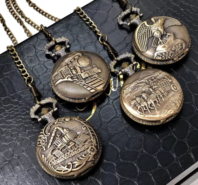 Orologio Da Taschino Al Quarzo Con Fregata A Vela, Serie Militare Color - Foto 3