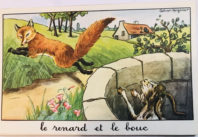 Fable De La Fontaine Renard picclick.fr