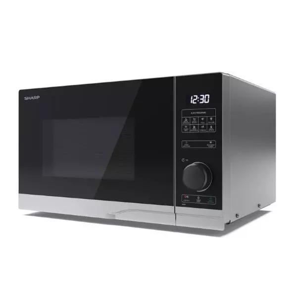 Sharp Yc-Ps234Ae-S Forno A Microonde 23Lt 900W Digitale Black/Silver