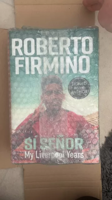 Roberto Firmino Si Senor My Liverpool Years Liverpool FC SIGNED Hardback Book⚽️
