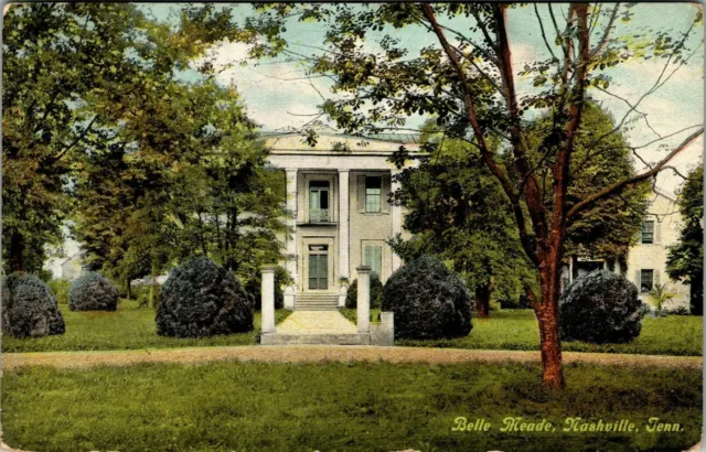 Postcard~Nashville Tennessee~Belle Meade Plantation~Posted 1910