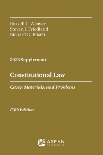 Richard D Rosen Constitutional Law (Taschenbuch) Supplements (US IMPORT)