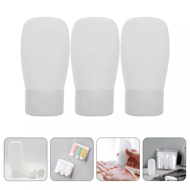 3 Pcs Bottle Set or Travel Airplane Outfit Shampoo Container