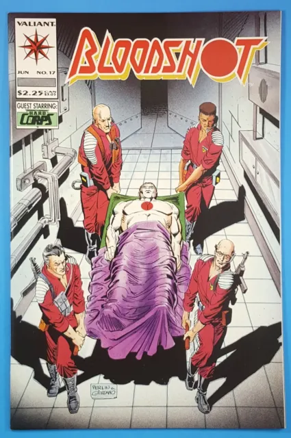 Bloodshot (1993) Vol.1 #17 HARD CORPS VALIANT COMICS Don Perlin Kevin VanHook
