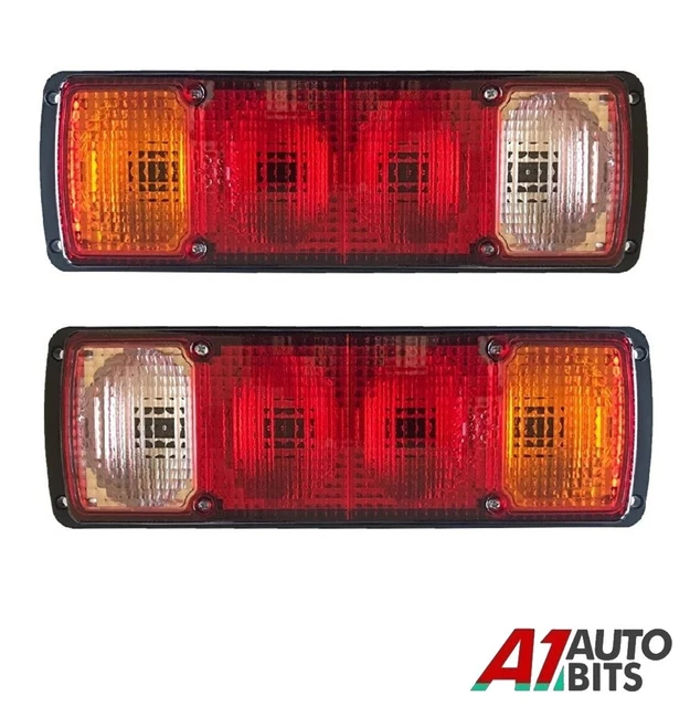 2X REAR TAIL Lights Stop Lamps Aftermarket For Reliant Scimitar GTE 75