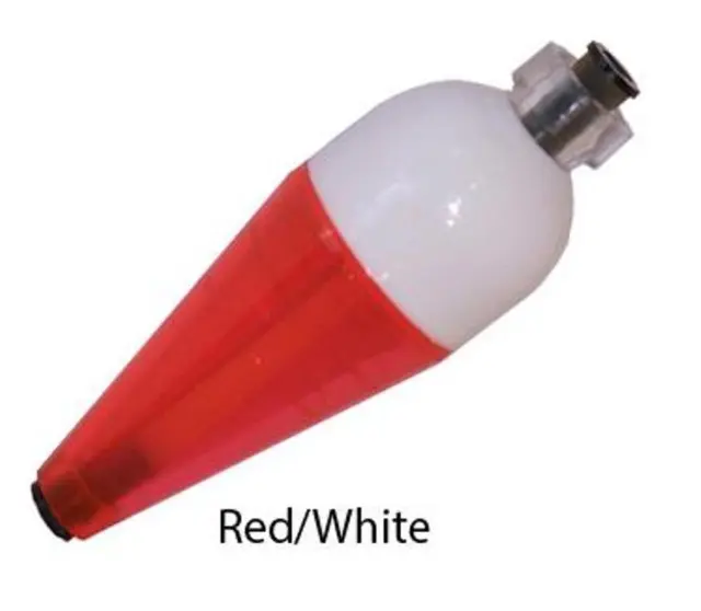RAINBOW PLASTICS A-JUST-A Bubble Red White Fishing Float Bobber Mini $6.40  - PicClick