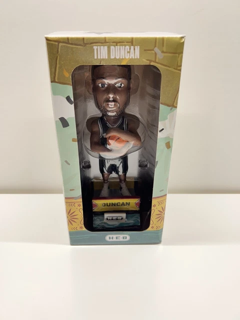 Tim Duncan San Antonio Spurs Bobble Head Bobblehead SGA 50th Anniversary LE