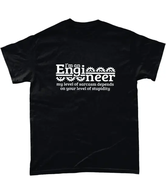 I'M AN ENGINEER Mens Funny T-Shirts novelty t shirt clothing tee birthday gift