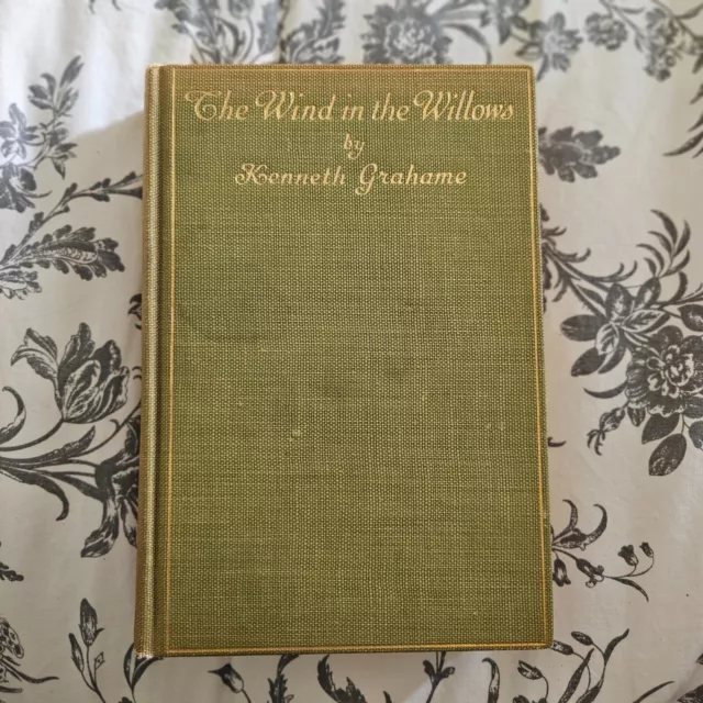 The Wind In The Willows Kenneth Grahame, Grahame Robertson 1st Edition 1908