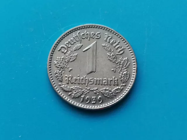 III.Reich: (Auswahl) 1 Reichsmark "Kursmünze aus 1933-1939" (J. 354)