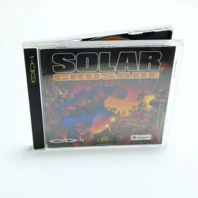 Solar Crusade Console Jeux Cdi Philips Officiel Disc Interactive Complet Notice