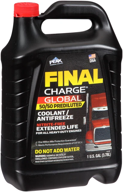 Herculiner     Peak Fxab53 Antifreeze Coolant 50/50 1 Gal. Red