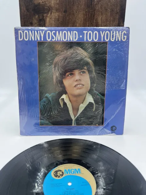 Donny Osmond: Too Young  Vinyl Record  12"      33 RPM       LP