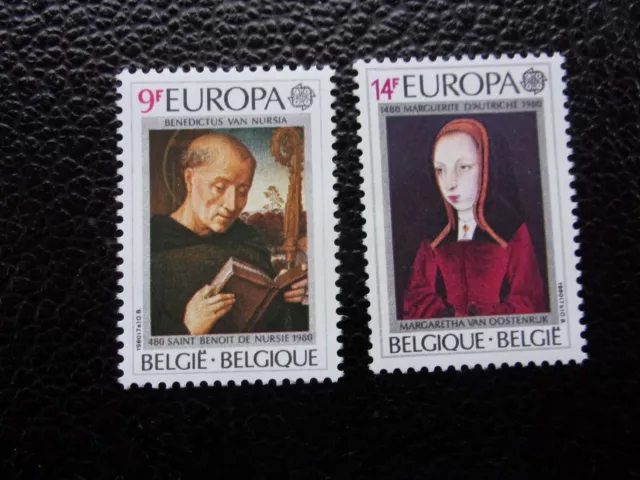 Belgien - Briefmarke Yvert / Tellier N° 1970 1971 N MNH (CYN42) (Z)