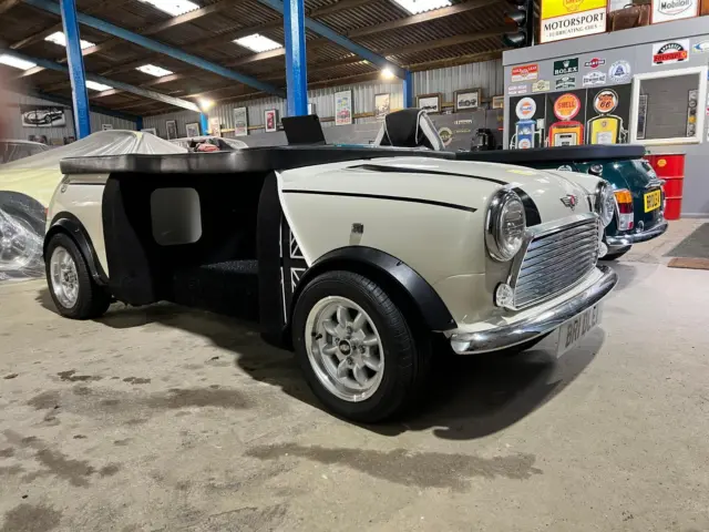 Rover Mini 1.3 Cooper Custom Desk. Perfect For Your Man Cave / Showroom