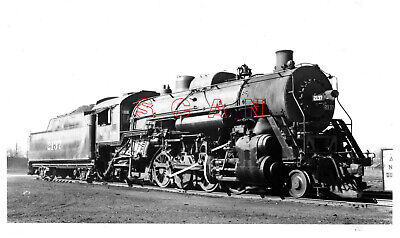 2H391 Rp 1949 Illinois Central Railroad 2-8-2- Loco #2137 Madison Il