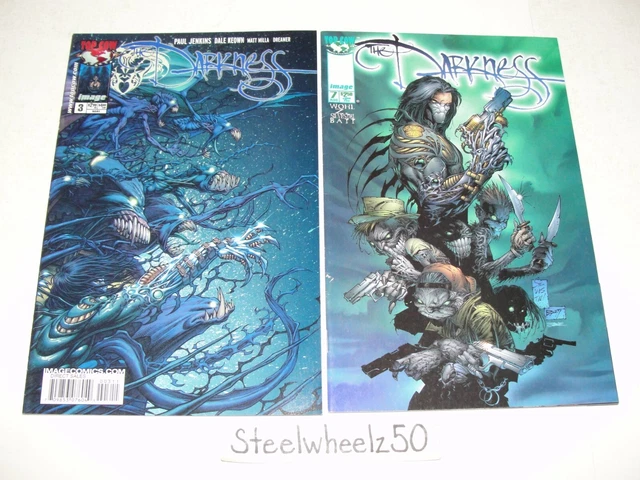 Darkness 1st Series #7 & 2nd Series #3 Comic Lot Image Top Cow 1997 2003 Keown