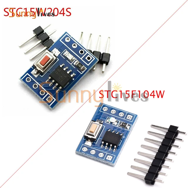 STC15W204S / STC15F104W Microcontroller System Board Minimum ...
