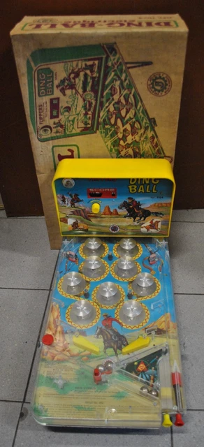 Flipper Cow Boy Ding Ball Réf 1104 – France Jouets – Jeu De Café